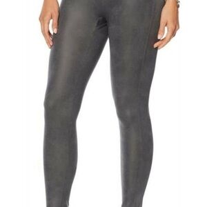 DG2 by Diane Gilman Charcoal Gray Ankle-Length Skinny Pants